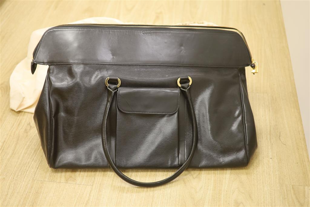 Two Chloe holdalls